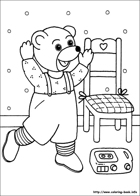 Little Brown Bear coloring picture